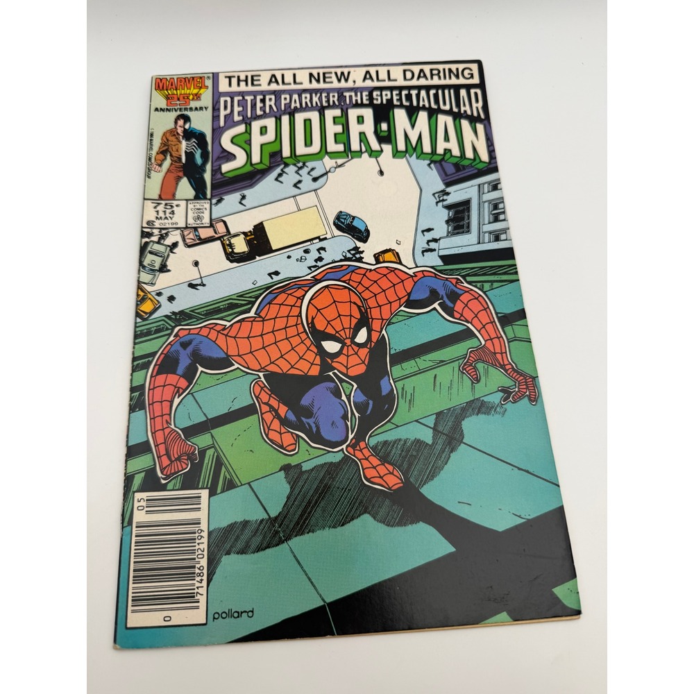 Peter Parker The Spectacular Spider-Man 114 Marvel Comics May 1986 Copper Age